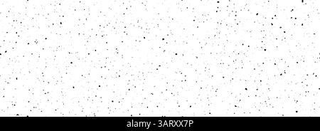 Seamless splattered speckle texture. Grunge splashed dot repeated wallpaper. Distress grain noisy dirt background. Tiny particles, mottles and sprinkles overlay backdrop. Vector dust and grit texture Stock Vector