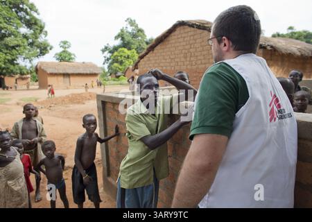 June 6, 2013 - Batangafo, Central African Republic - MSF staff at work in batangafo, CAR (Credit Image: © Ton Koene/ZUMAPRESS.com) Stock Photo