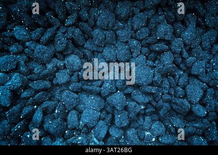 Grill charcoal close-up. A pile of black coal. Stock Photo