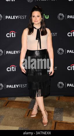 Katie Lowes attends the 33rd Annual Paleyfest: "Scandal" held at the