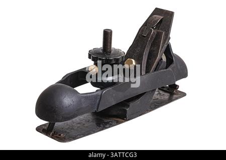 Old plane on an isolated studio background Stock Photo