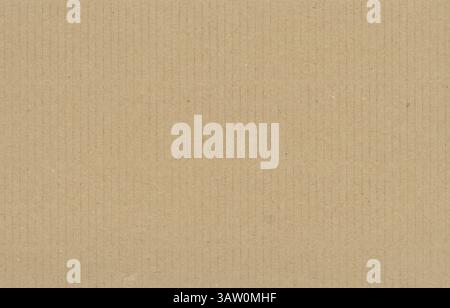 brown corrugated cardboard texture useful as a background Stock Photo