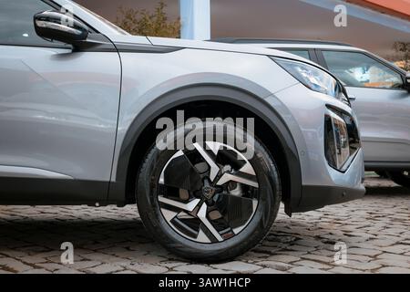 Peugeot 2008 Compact SUV 2025 on exhibition at the Agricultural Fair Expo Londrina 2025, held in the city of Londrina, Brazil. Stock Photo