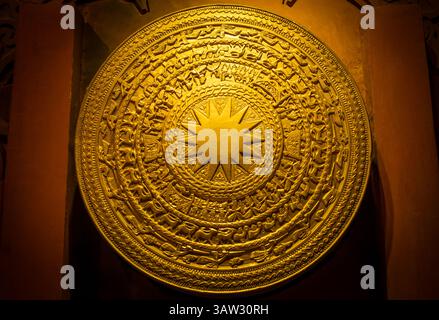 Vietnam bronze drum Stock Photo - Alamy