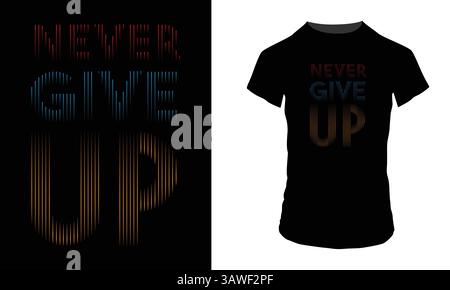 T-Shirt Sticker Vector Illustration – Trendy Graphic Design for Apparel Stock Vector