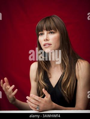 November 19, 2012 - JESSICA BIEL promotes 'Playing For Keeps' at Le