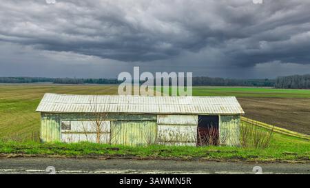 Light before the Storm - Landscape and Full Frame Stock Photo