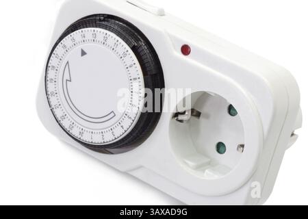 Timer - cropped on a white background Stock Photo