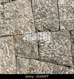 Volcanic Stone wall, useful for background Stock Photo