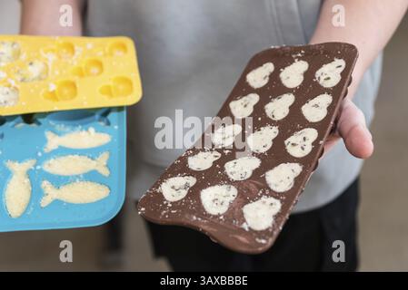 Handmade scented soap for body care - organic and natural soap Stock Photo