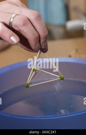 Three-sided Pyramid In Physics Experiment With Sheath Surrounded ...