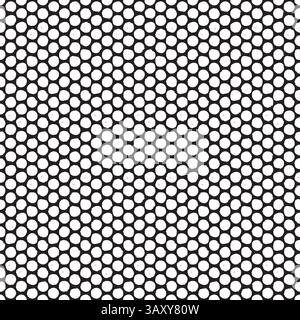 Seamless rough dot pattern. Eroded, distressed vector dot pattern background Stock Vector