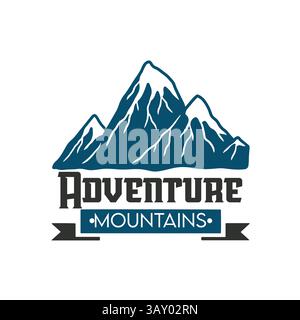 Adventure logo and business logo design in vector template Stock Vector