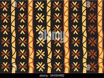 Pagne Bogolan Stock Vector