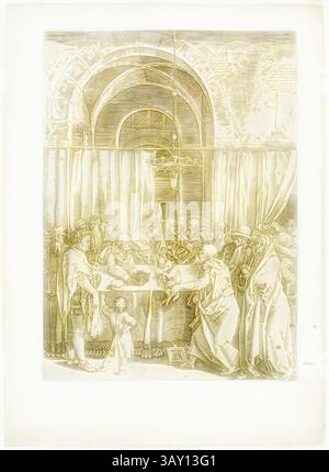 Mark Raimondi This engraving by Marcantonio Raimondi, after Albrecht Dürer, depicts ...