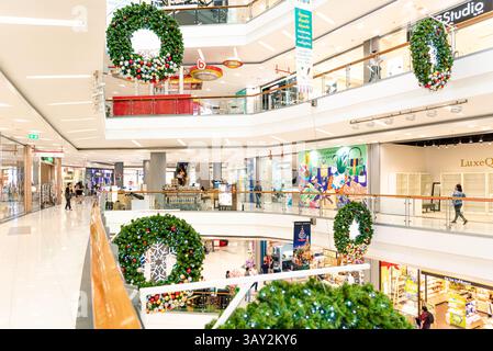 Bangkok, Thailand - January 4, 2020 : Unidentified department store or shopping mall is a popular destination for walks and relaxing family in holiday Stock Photo