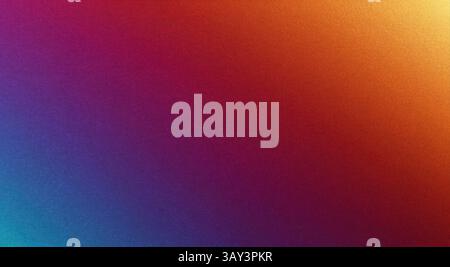 This vibrant gradient background features a blending of warm and cool colors, creating a visually striking effect suitable for design projects, presen Stock Photo