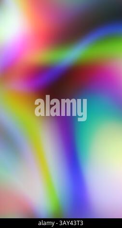 A vibrant abstract background featuring a stunning blend of soft gradients, swirling colors, and blurred light effects. Perfect for modern designs and Stock Photo