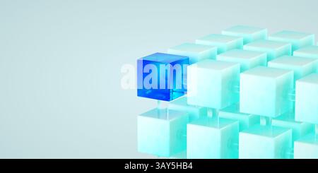 Technology, data transfer, database, generative ai, LLM, large language model, API, data integration, transaction concept Stock Photo