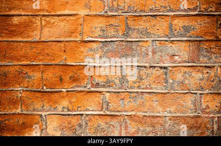 Old brick wall. Nice vintage textured background. Stock Photo