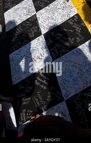 Fans cheer at the start of a NASCAR Cup Series auto race at Bristol ...