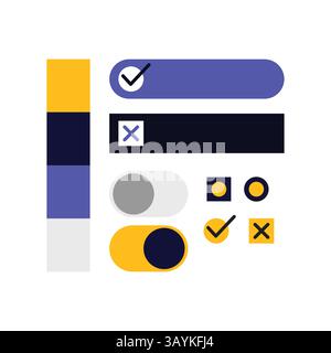 On Off Slide Button Icon Vector Logo Template Illustration Design ...