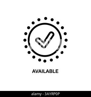 Outline vector isolated on white background. Editable available symbol can be used web and mobile Stock Vector