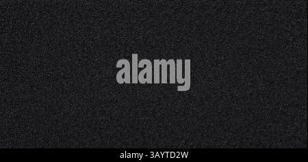 black foam rubber polyurethane foam macro background Stock Photo