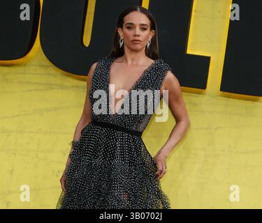 Hannah John-Kamen attending the European Premiere of Ready Player One