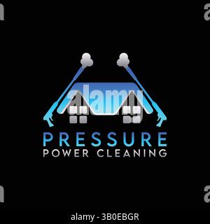 Cleaning logo design in vector templates Stock Vector
