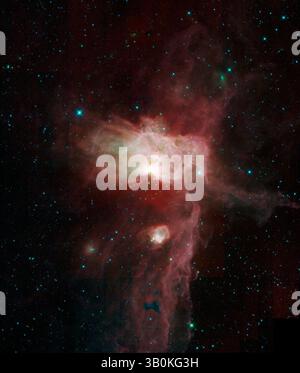 Mosaic of Orion Nebula and Horsehead Nebula Stock Photo - Alamy