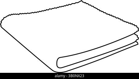 Car Accessory Car Microfiber Cloth blacken white vector Stock Vector