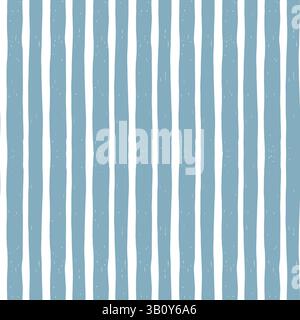 Abstract Seamless diagonal striped pattern with blue and white stripes. Vector illustration.  Stock Vector