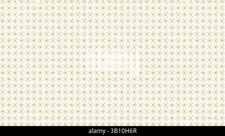 Seamless Geometric Floral Vector Pattern – Elegant Repeat Background for Textiles and Stationery Stock Vector