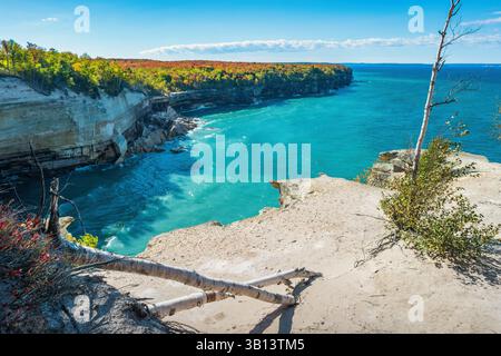 Pictured Rocks National Lakeshore Stock Photo - Alamy