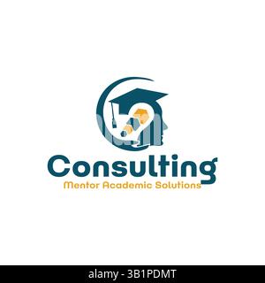 Education logo design in vector template for education institute Stock Vector