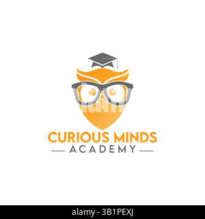Education logo design in vector template for education institute Stock Vector