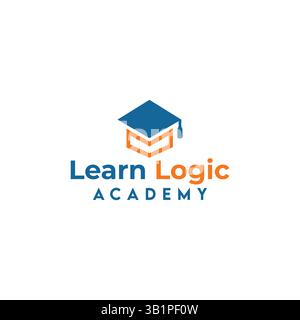 Education logo design in vector template for education institute Stock Vector