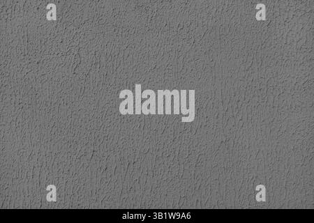 Old plaster surface, texture stucco background, close up grunge texture of gray painted cement, concrete wall texture. Wallpaper, backdrop, architectu Stock Photo