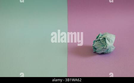 Minimalist abstract concept bright paper on a crumpled background in different designs and photos Stock Photo