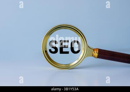 Seo Career. Opened Notebook With Seo-Optimization Scheme Lying Over Brown Office Table Background. Search Engine Optimization For Web Content, Interne Stock Photo