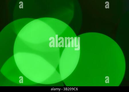 Abstract seamless blurred colorful green texture or pattern diagonal composition bokeh Stock Photo