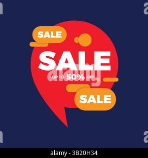 sales tags, summer background, and vector background design Stock Vector