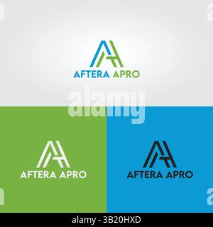 Initial logo and letter logo design in vector template Stock Vector