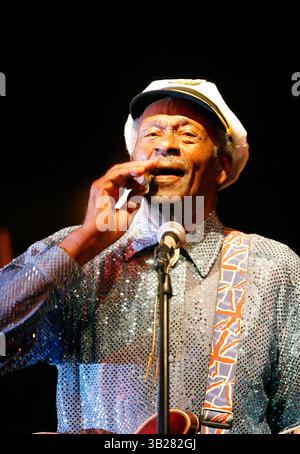 CHUCK BERRY (October 18, 1926 - March 18, 2017) was an American ...