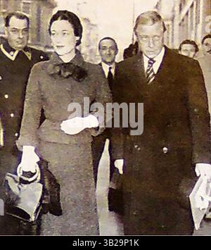 The Duke and Duchess of Windsor, Prince Edward and Wallis