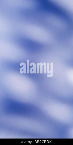 Gleam Blue Color Glare dawn. Blur visual texture. Defocused white color lens flare ...