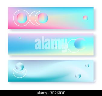 Creative banner collection Stock Vector