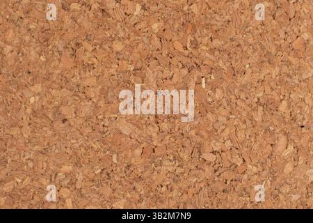Cork board textured background. Abstract background of cork surface with natural chaotic texture Stock Photo