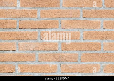 Clean brick wall with uniform pattern Stock Photo